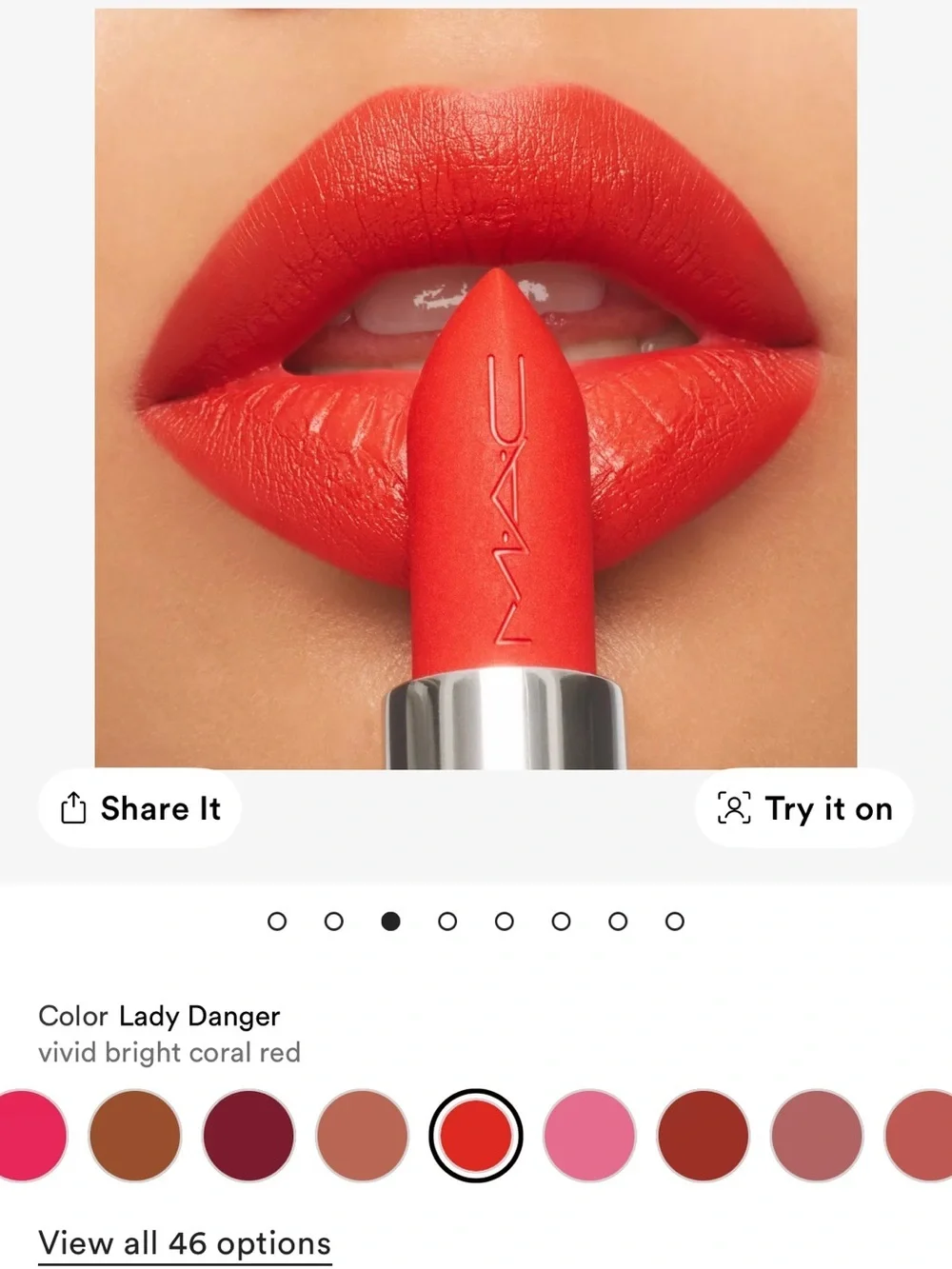 NEW MAC x Patrick Starrr Lipstick Lady Danger Limited Edition NIB Rare